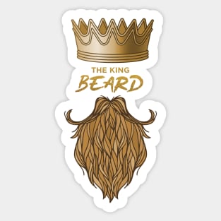 KING BEARD Sticker